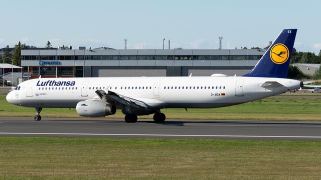 D-AISX:Airbus A321:Lufthansa